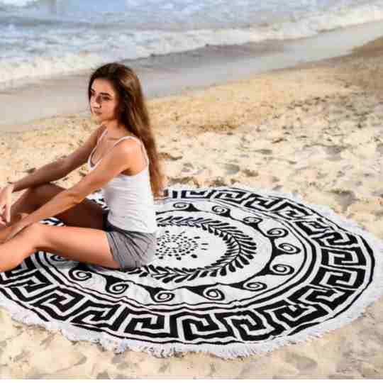 Round Mandala Towels