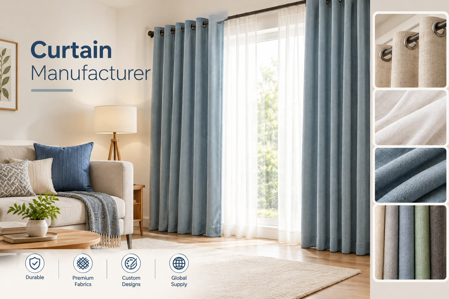 curtain manufacturer in India